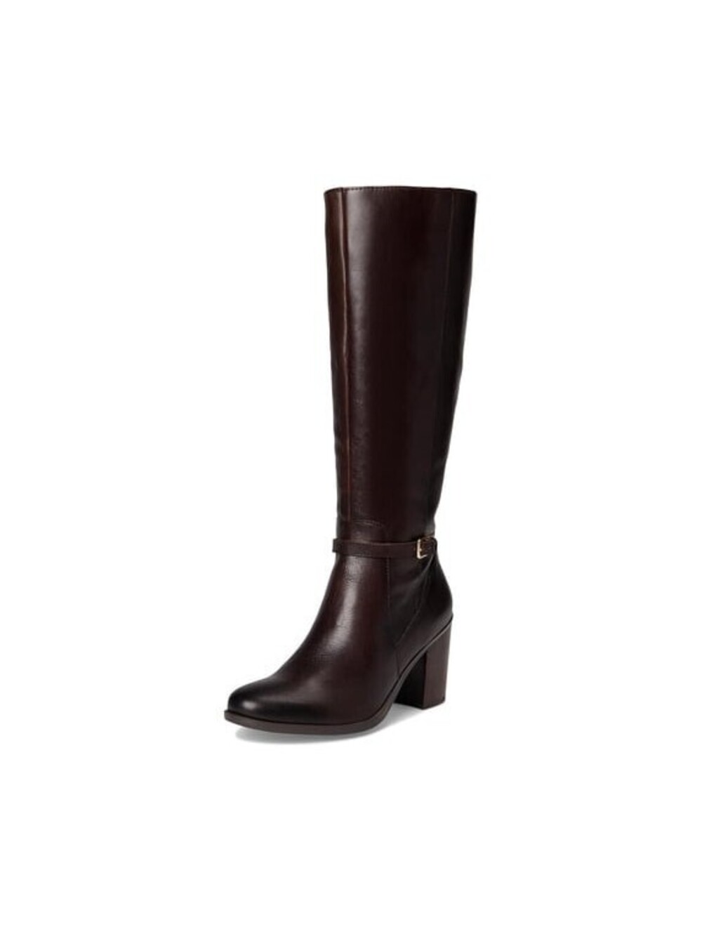 290$ Naturalizer Kalina Knee High Boots Women's Size 6.5 US Dark Brown